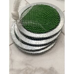 Pottery Barn coasters set of 4 - Game Plan NWT